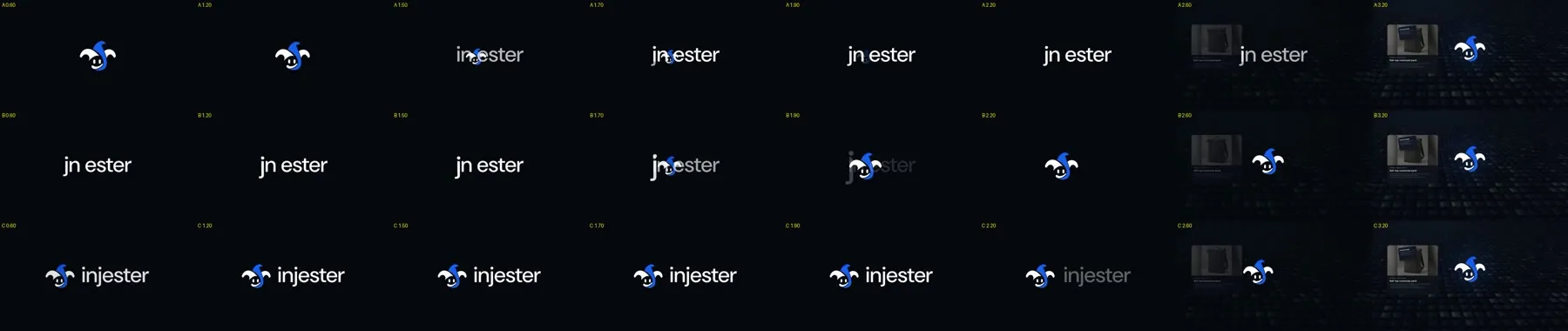 The three reveal options