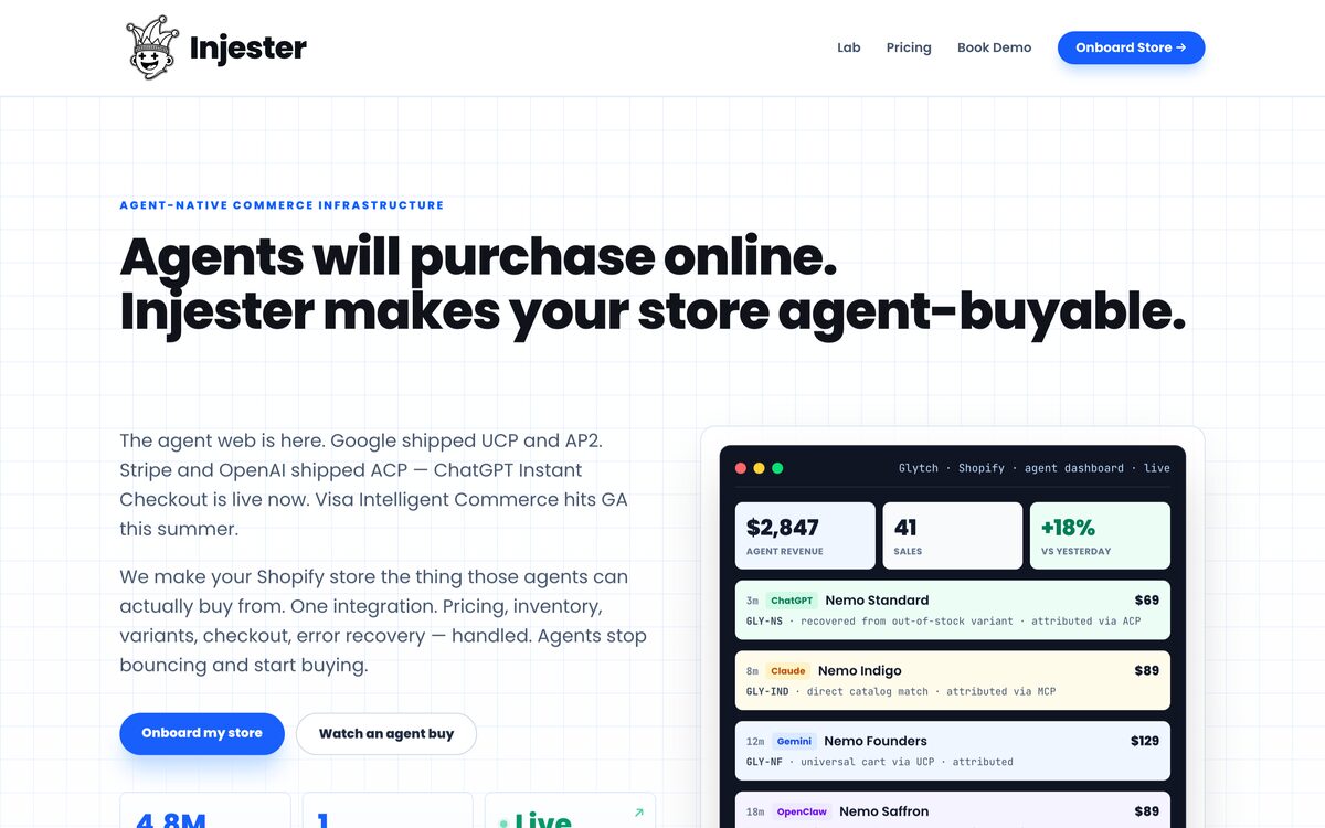 Injester preview